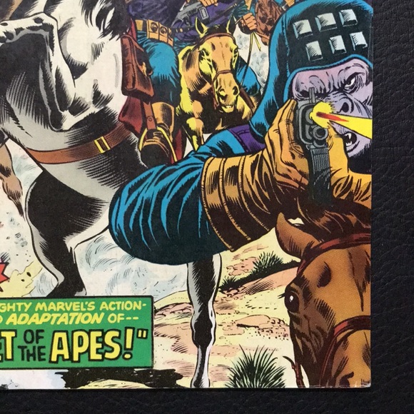 Vintage Marvel Comics Planet of the Apes comic book #1 1st Issue - Picture 4 of 7